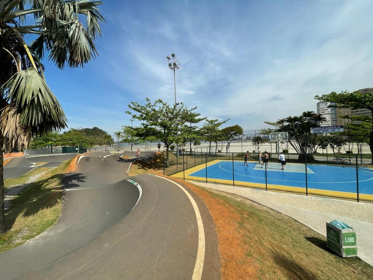 דירות סנטוס Pe Na Areia Em Santos! Que Vista Mar! מראה חיצוני תמונה