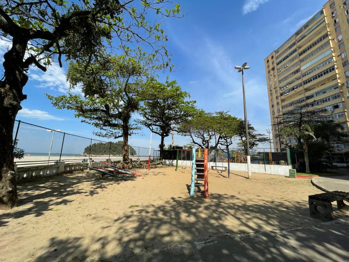 דירות סנטוס Pe Na Areia Em Santos! Que Vista Mar! מראה חיצוני תמונה