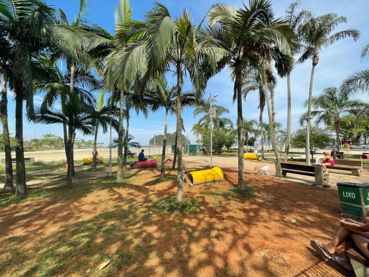 דירות סנטוס Pe Na Areia Em Santos! Que Vista Mar! מראה חיצוני תמונה